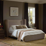 Sophia Bed, Nomad Taupe by Four Hands