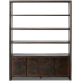 Arlington Bookcase, Espresso Oak-Furniture - Storage-High Fashion Home