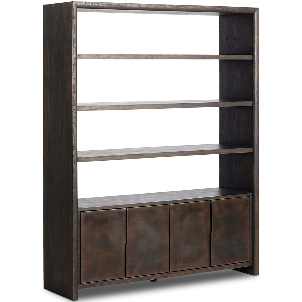 Arlington Bookcase, Espresso Oak-Furniture - Storage-High Fashion Home