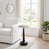 Edgeland Accent Table, White