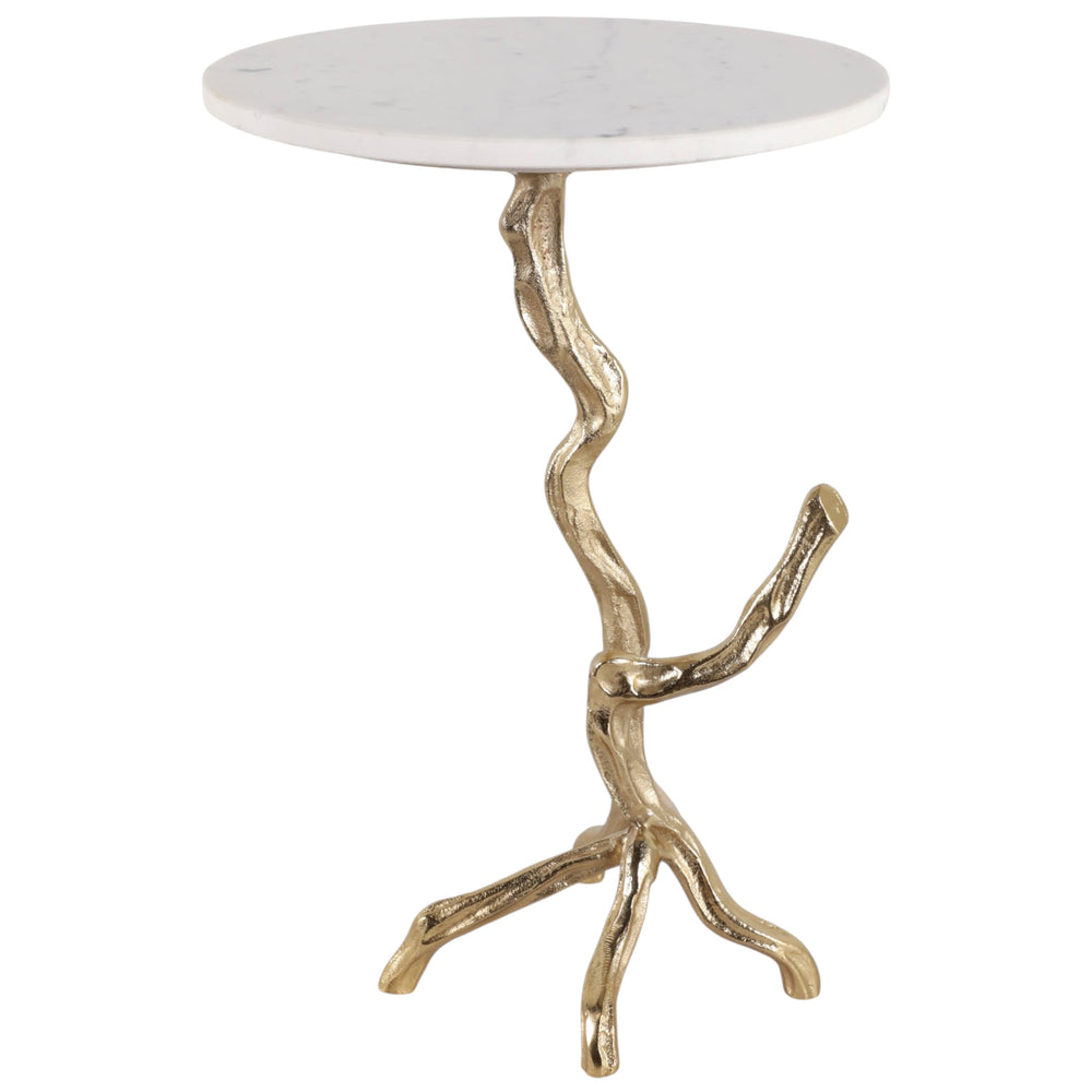 Brae Side Table, White