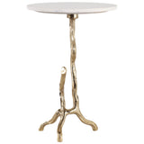 Brae Side Table, White