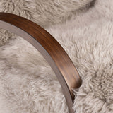 Tobin Chair, Taupe Shearling by Four Hands