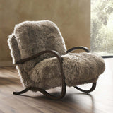 Tobin Chair, Taupe Shearling by Four Hands