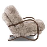 Tobin Chair, Taupe Shearling by Four Hands