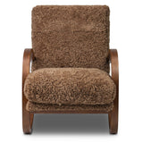 Tobin Chair, Amber Shearling by Four Hands