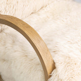 Tobin Chair, Champagne Shearling by Four Hands