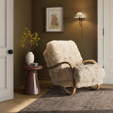 Tobin Chair, Champagne Shearling by Four Hands
