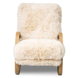 Tobin Chair, Champagne Shearling by Four Hands