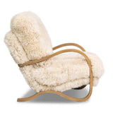 Tobin Chair, Champagne Shearling by Four Hands