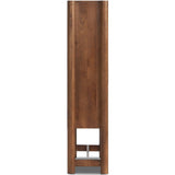 Ezri Cabinet, Cocoa Oak-Furniture - Storage-High Fashion Home