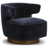 Dottie Swivel Chair, Monte Navy by Four Hands — PRM_1
