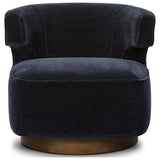 Dottie Swivel Chair, Monte Navy by Four Hands — FRT_1