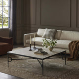 Babylon Coffee Table, Lunar Marble by Four Hands