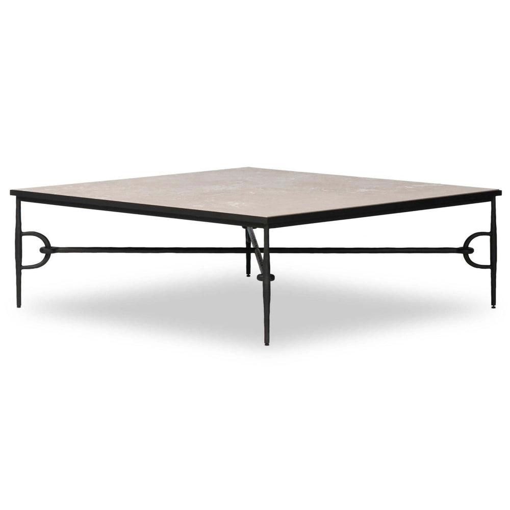 Babylon Coffee Table, Lunar Marble by Four Hands