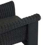 Santoro Outdoor Chair, Ellor Black by Four Hands