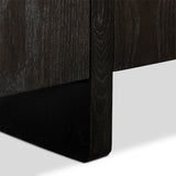 Elle Media Console, Worn Black by Four Hands