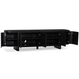 Elle Media Console, Worn Black by Four Hands
