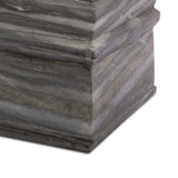 Cedric Table Lamp, Grey Marble