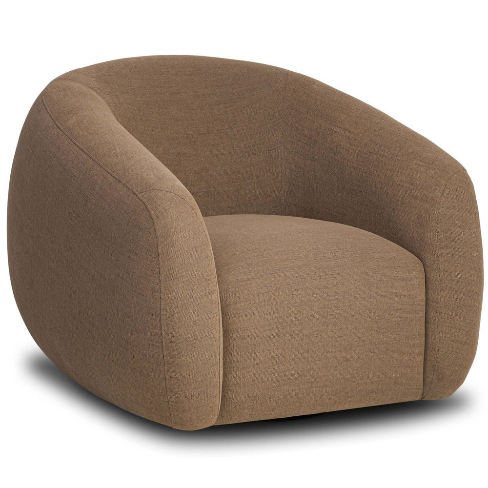 Channing Swivel Chair, Nomad Mushroom by Four Hands