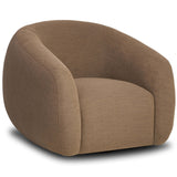 Channing Swivel Chair, Nomad Mushroom by Four Hands