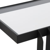 Shadow Console Table, Satin Black