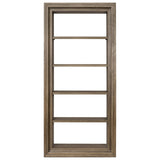 Andreas Bookcase, Weathered Hazel Oak by Four Hands — FRT_1