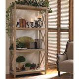 Stratford Etagere, Weathered Natural-Furniture - Storage-High Fashion Home