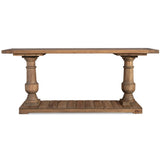 Stratford Console, Distressed Natural-Furniture - Accent Tables-High Fashion Home