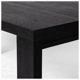 Millie Dining Table, Drifted Matte Black Veneer by Four Hands — DET_1