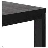 Millie Dining Table, Drifted Matte Black Veneer by Four Hands — DET_1
