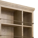 Alistair Bookcase, Worn Oak by Amber Lewis x Four Hands