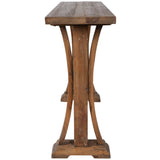 Genessis Console Table, Natural-Furniture - Accent Tables-High Fashion Home