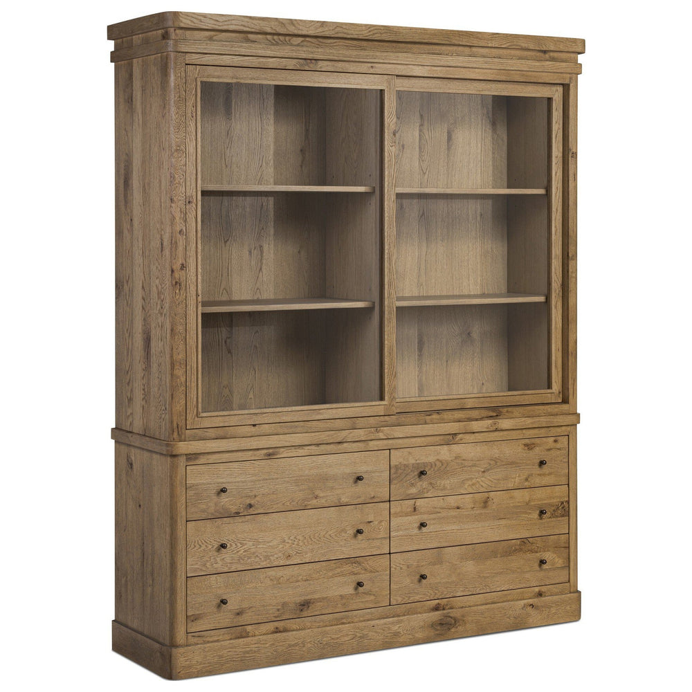 Grand Cabinet, Honey  Brown Oak Veneer by Four Hands — PRM_1