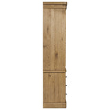 Grand Cabinet, Honey  Brown Oak Veneer by Four Hands — SID_1