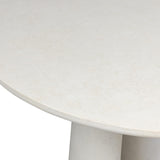 Rye Outdoor Dining Table, Aged White by Four Hands