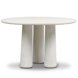 Rye Outdoor Dining Table, Aged White by Four Hands