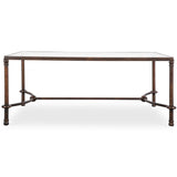 Warring Coffee Table, Rustic Bronze