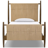 Richard Twin Bed, Natural Rush/Almond by Amber Lewis x Four Hands