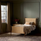 Richard Twin Bed, Natural Rush/Almond by Amber Lewis x Four Hands