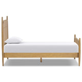 Richard Twin Bed, Natural Rush/Burnished Parawood by Amber Lewis x Four Hands