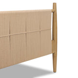 Richard Twin Bed, Natural Rush/Burnished Parawood by Amber Lewis x Four Hands