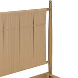 Richard Twin Bed, Natural Rush/Burnished Parawood by Amber Lewis x Four Hands
