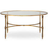 Vitya Coffee Table, Antique Gold-Furniture - Accent Tables-High Fashion Home