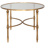 Vitya Coffee Table, Antique Gold-Furniture - Accent Tables-High Fashion Home