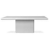 Necchi Dining Table, Plaster Molded Concrete by Four Hands — FRT_1