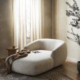 Channing Chaise, Yuma Cream-Furniture - Sofas-High Fashion Home