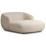Channing Chaise, Yuma Cream-Furniture - Sofas-High Fashion Home
