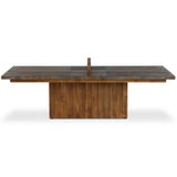 Outdoor Ping Pong Table, Rust Aluminum by Four Hands