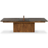 Outdoor Ping Pong Table, Rust Aluminum by Four Hands